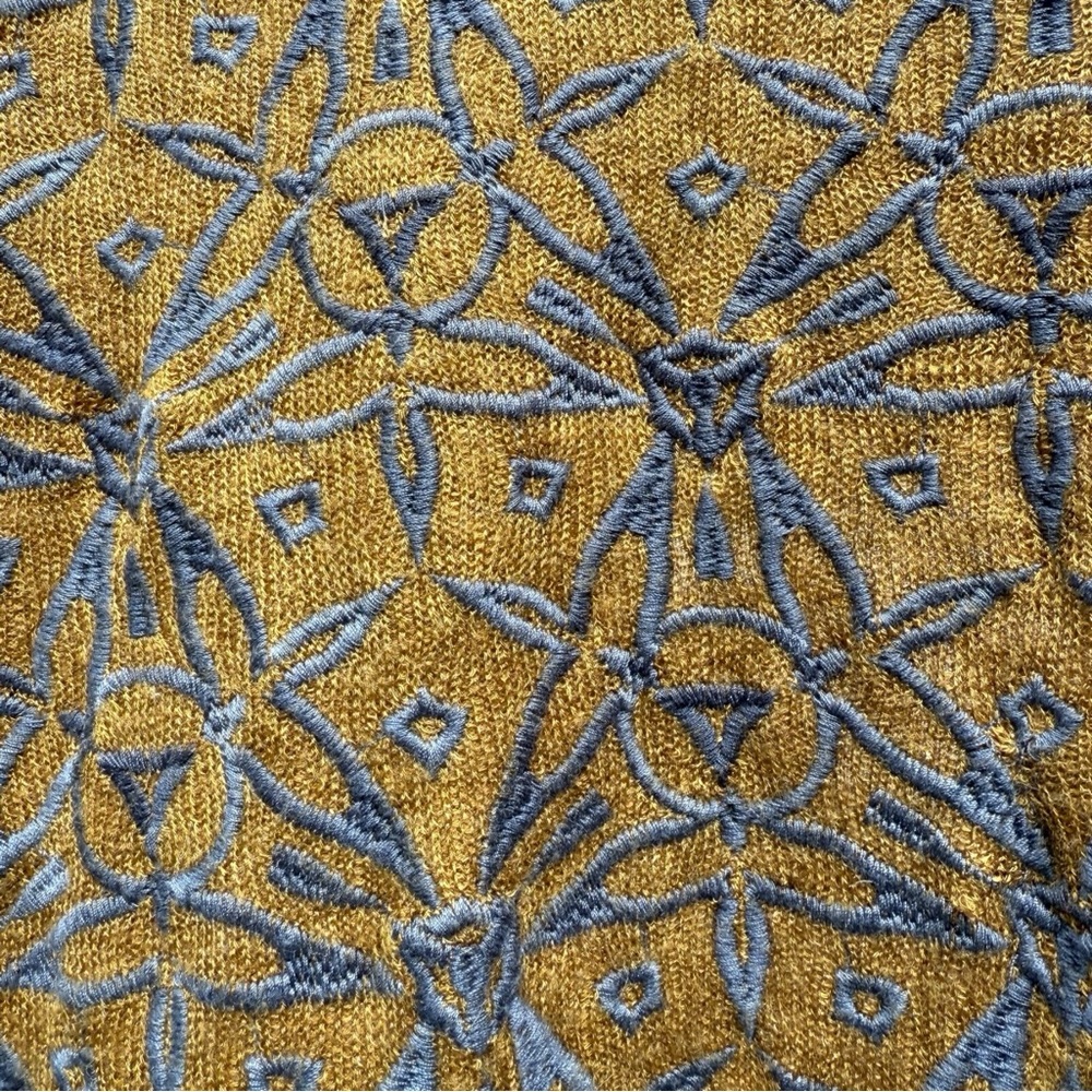 Johnny Was Embroidered Knit Sweater Coat (S) - Picture 5 of 8